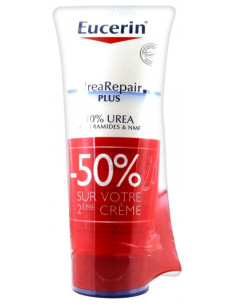 Eucerin UreaRepair PLUS Crème Pieds Réparatrice 10% Urée - Lot de 2 x 100 ml