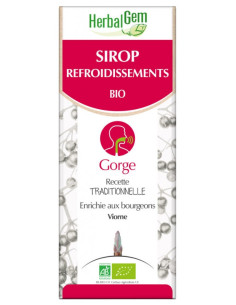 HerbalGem Sirop Refroidissements Bio - 150 ml