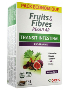 Ortis Fruits & Fibres Regular - 45 Cubes