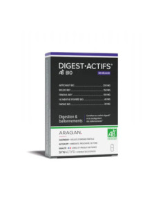 Aragan Synactifs DigestActifs Bio - 30 Gélules