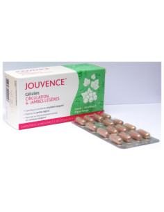 Jouvence Gélules Circulation & Jambes Légères - 60 Gélules