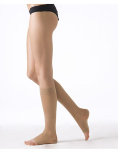 Sigvaris Chaussettes Semi-Transparents Dune Taille M L