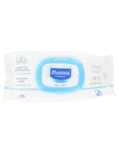 Lingettes Nettoyantes à l'Avocat - 70 unités