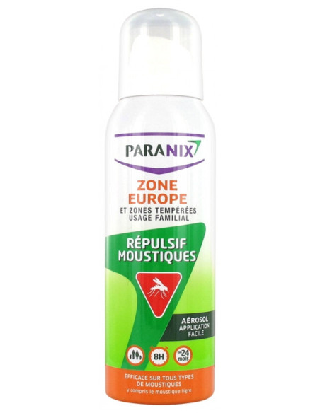 Paranix Répulsif Moustiques Zone Europe - 125ml