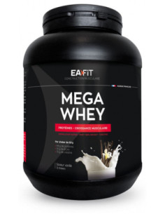 Eafit Megawhey Whey Créatine Complex - Saveur : Vanille - 750g