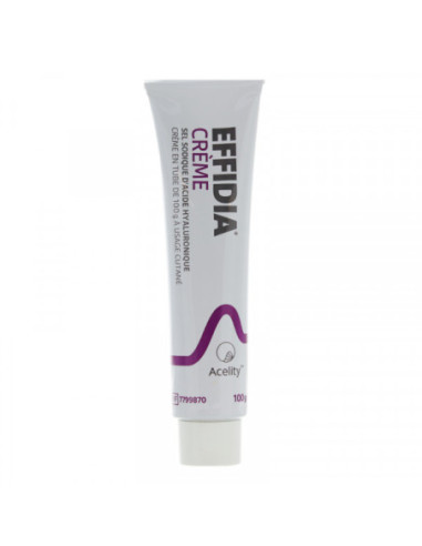 Effidia Crème à l'acide Hyaluronique - 100g