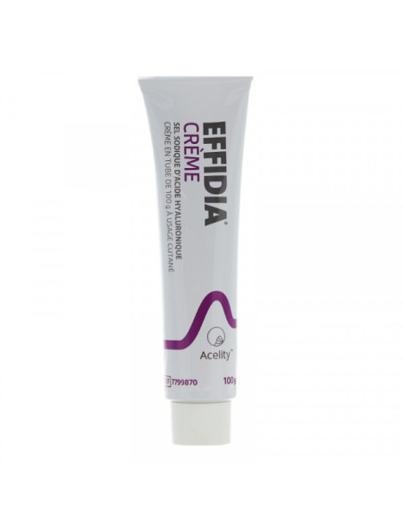 Effidia Crème à l'acide Hyaluronique - 100g