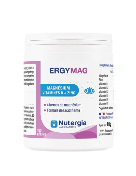 Nutergia Ergymag - 180 gélules
