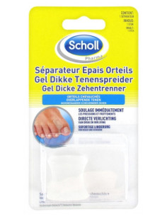 Scholl Séparateur d'orteils Epais - 1unité