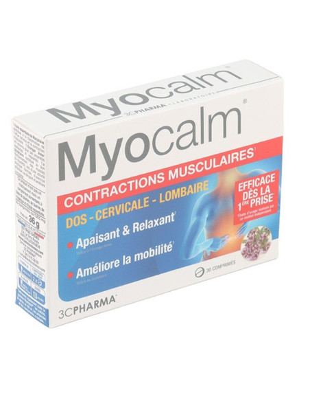 Myocalm Contractions Musculaires - 30 Comprimés
