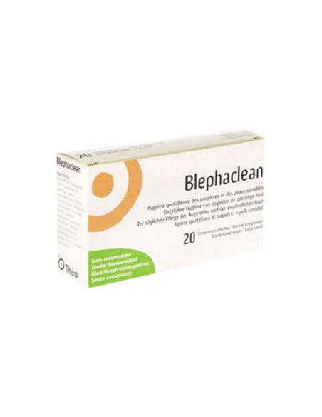 Blephaclean Compresses Imprégnées - 20 unités