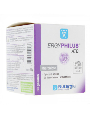 Nutergia Ergyphilus ATB - 30 gélules