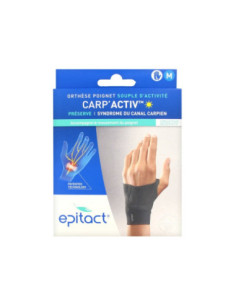 Epitact Carp'Activ Orthèse poignet souple d'activité gauche - Taille M