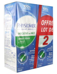 Physiomer Hygiène du Nez Spray - Lot de 2 x 135 ml