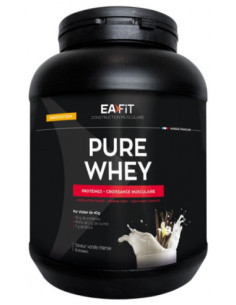 Eafit Construction Musculaire Pure Whey Parfum : Vanille Intense - 750g