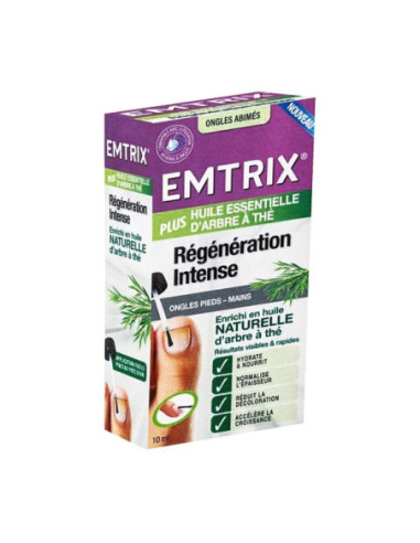 Emtrix Plus Traitement régénérant intense des ongles abîmés - 10ml