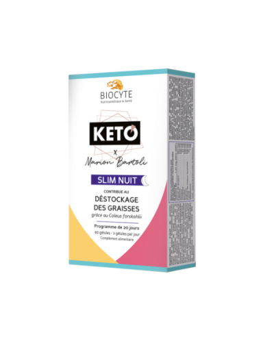 Biocyte Keto Slim Nuit - 60 Gélules