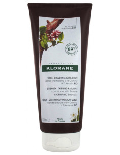 Klorane Force - Cheveux Fatigués & Chute Après-Shampoing à la Quinine et Edelweiss Bio - 200ml