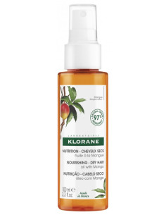 Klorane Nutrition - Cheveux Secs Huile à la Mangue - 100ml