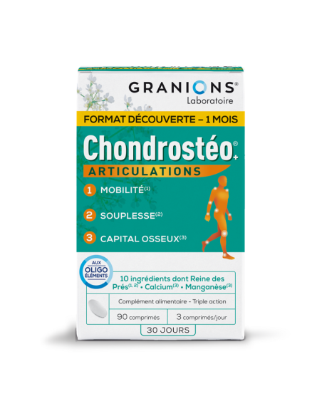 Granions Chondrostéo+ articulations - 180 comprimés