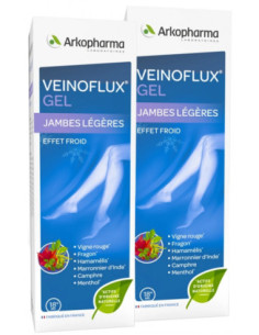 Arkopharma Veinoflux Gel Effet Froid - Lot de 2 x 150 ml