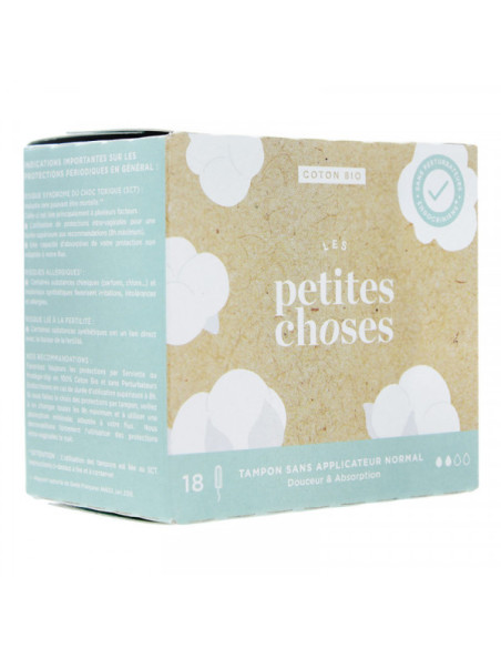 Les petites choses Tampon sans applicateur normal - 18 unités
