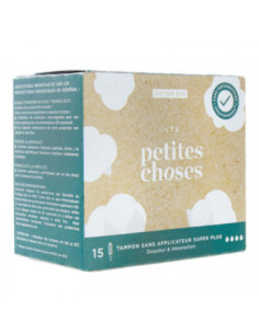 Les petites choses Tampon sans applicateur Super Plus - 15 unités