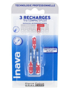 Inava Trio Brossettes Recharges pour Trio Compact/Flex - Taille : ISO4 1,5 mm - 3 unités