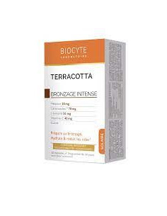 Biocyte Terracotta Solaire Intense Préparateur de Bronzage - 30 Capsules