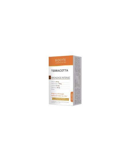 Biocyte Terracotta Solaire Intense Préparateur de Bronzage - 30 Capsules