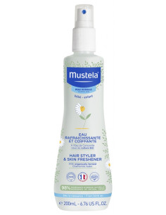 Mustela Eau Rafraîchissante et Coiffante à l'Eau de Camomille Bio - 200ml