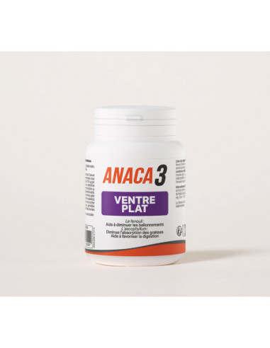 Anaca3 + Ventre Plat - 120 Gélules