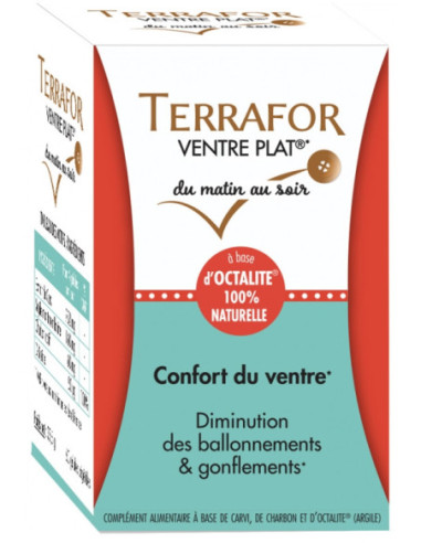 Laboratoire Source Origine Terrafor Ventre Plat - 60 Gélules Végétales