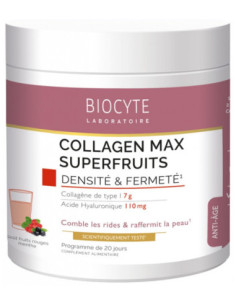 Biocyte Beauty Food Collagen Max Fruits Rouges-Menthe - 260 g