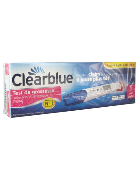 Clearblue Test de grossesse digital précoce - 1 unité