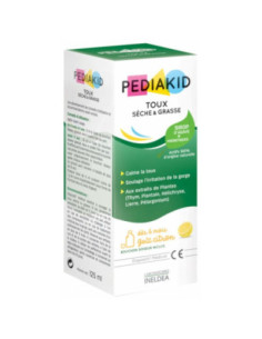 Pediakid toux sèche & grasse sirop - 125 ml