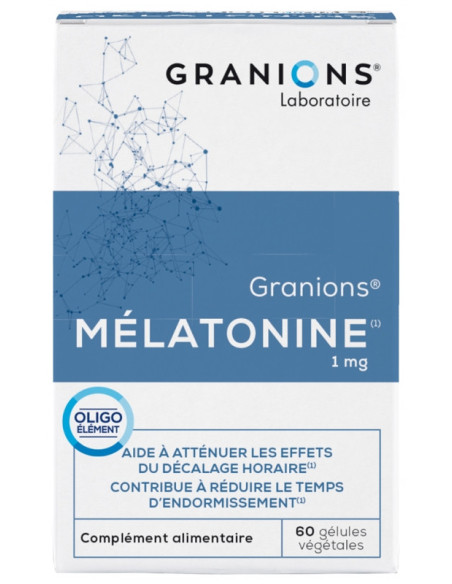 Granions Melatonine 1 mg - 60 Gélules