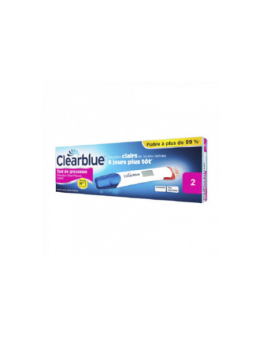 Clearblue Test de grossesse digital ultra-précoce - 2 unités