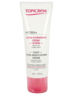 Topicrem HYDRA+ Ultra-Hydratante Crème Légère - 40 ml