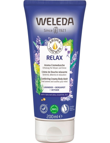 Weleda Aroma Shower Relax Crème de Douche Relaxante - 200 ml