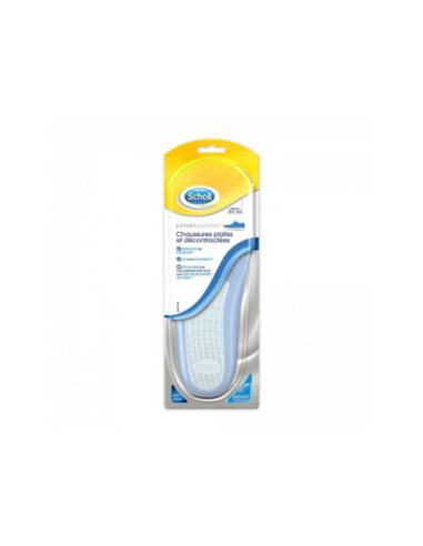 Scholl ExpertSupport Semelles de Confort Chaussures Plates et Décontractées Taille 1 - 1 unité