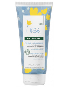 Klorane Bébé Crème Hydratante - 200 ml