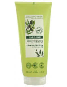Klorane Crème Douche Nutritive au Cupuaçu Bio Lait d'Amandier - 200 ml