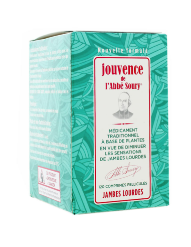 JOUVENCE DE L'ABBÉ SOURY - 120 Comprimés