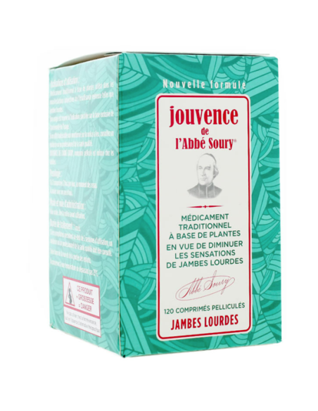 JOUVENCE DE L'ABBÉ SOURY - 120 Comprimés