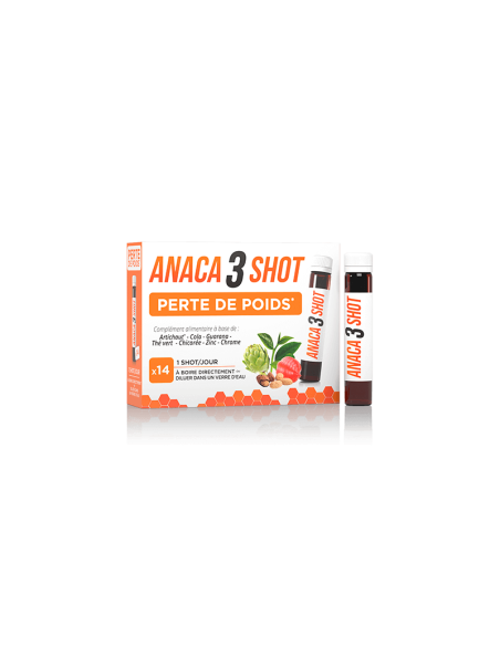 Anaca3 Shot Perte de poids - 14 unidoses