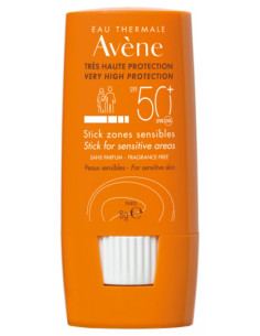 Avène Solaire Stick Zones Sensibles SPF50+ - 8 g