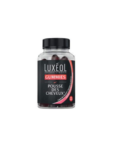 Luxéol Gummies Pousse des cheveux - 60 gommes