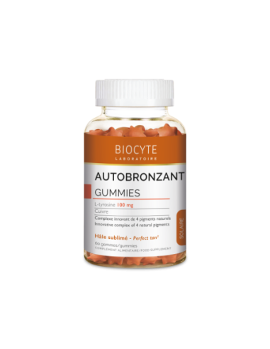 Biocyte Autobronzant - 60 Gummies Vegan