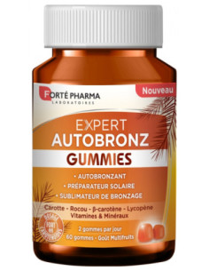 Forté Pharma Expert AutoBronz - 60 Gummies